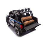 Elektrické autíčko Policajné ZB629-P 24V 4x100W - čierne Elektrické autíčko Policajné ZB629-P 24V 4x100W - čierne
